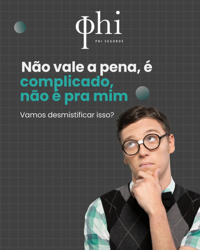 ❌ “Não vale a pena, é complicado, não é pra mim”, vamos desmistificar isso?