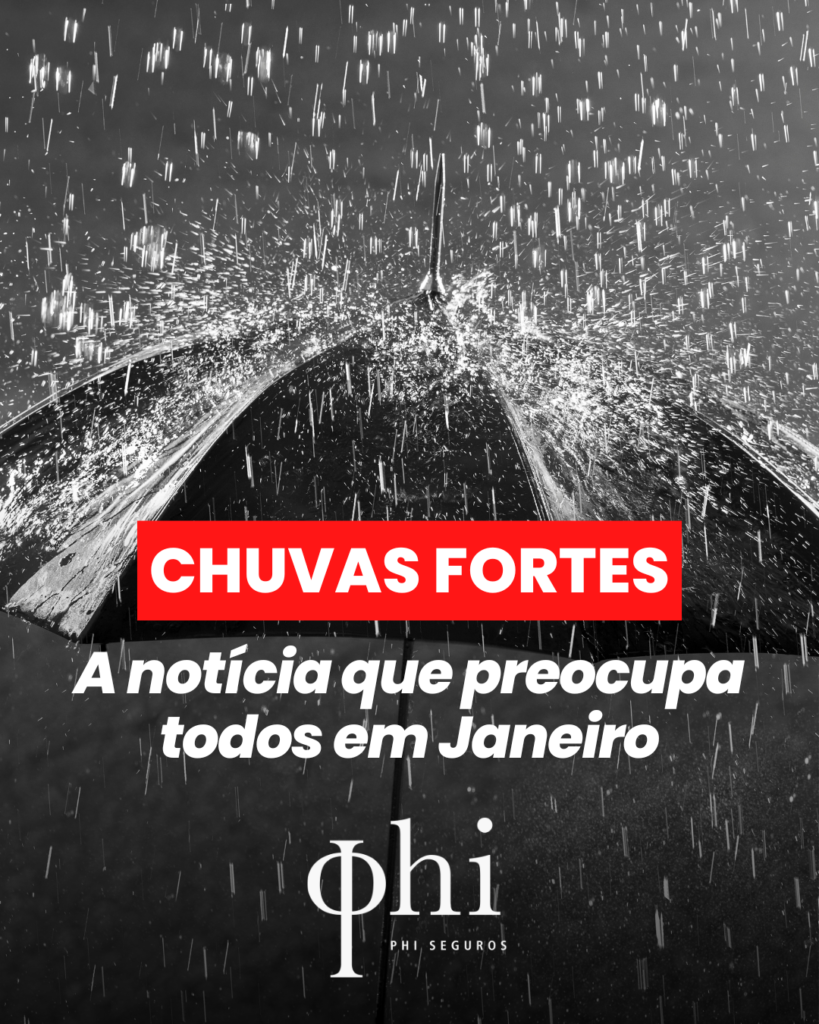 🌧️ A notícia que preocupa todos em Janeiro: Chuvas Fortes.